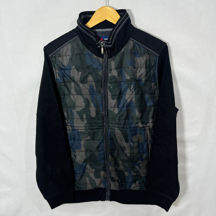 LUCHIANO VISCONTI CAMOUFLAGE FLEECE JACKET