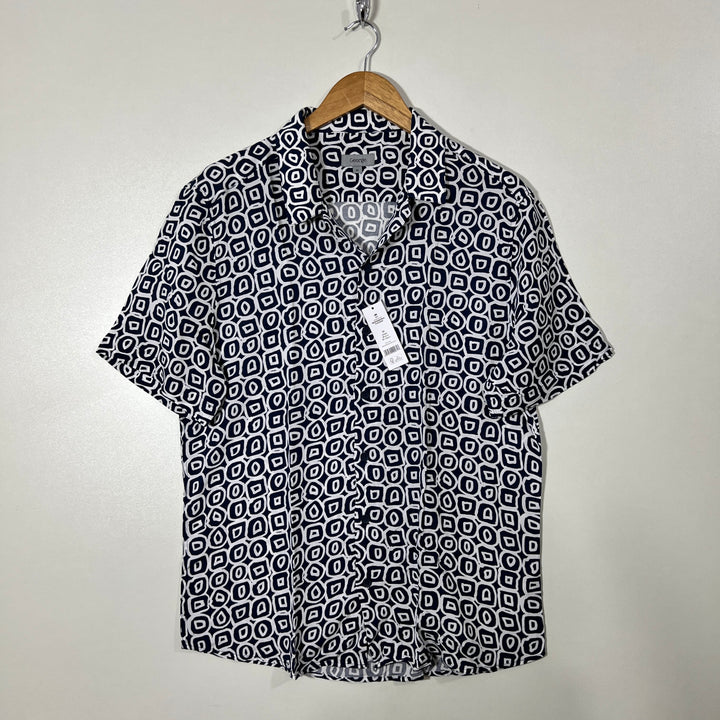 GEORGE SAFARI COLLAR HALF SLEEVES HAWAI SHIRT BRAND NEW