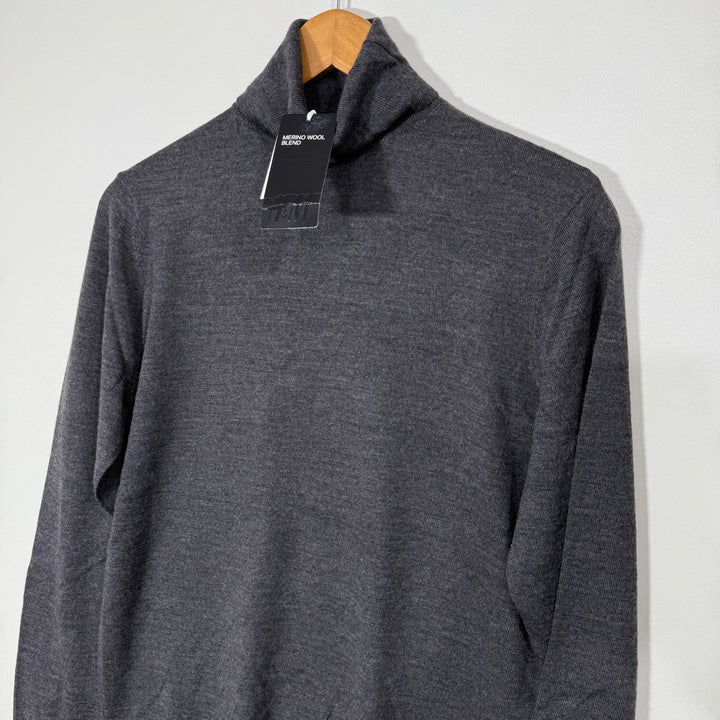 H&M MERINO WOOL HIGH NECK COLLAR SWEATER BRAND NEW