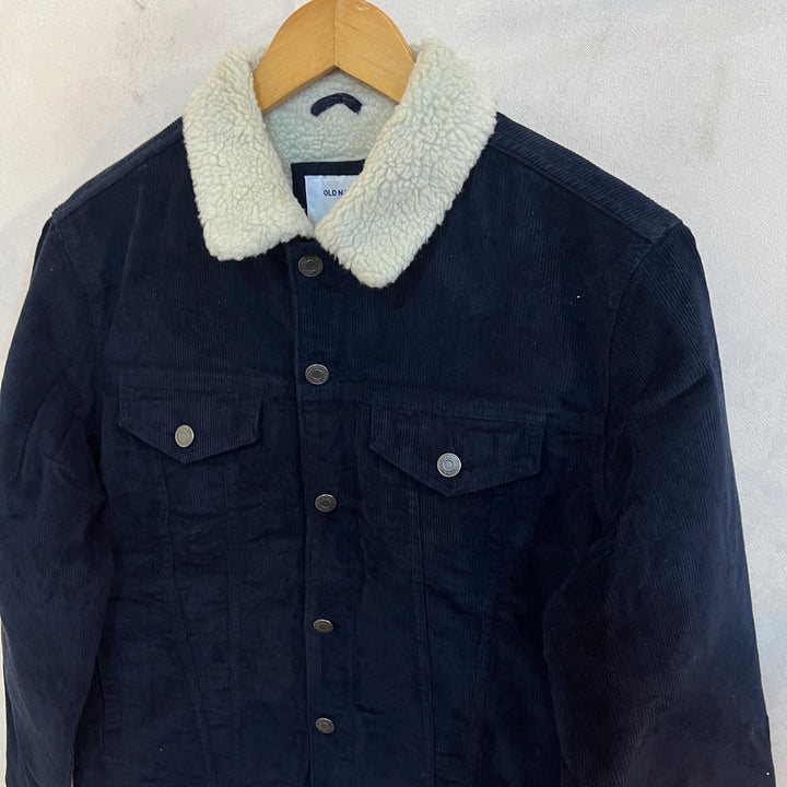 OLD NAVY INNER SHERPA LINNED CORDUROY JACKET