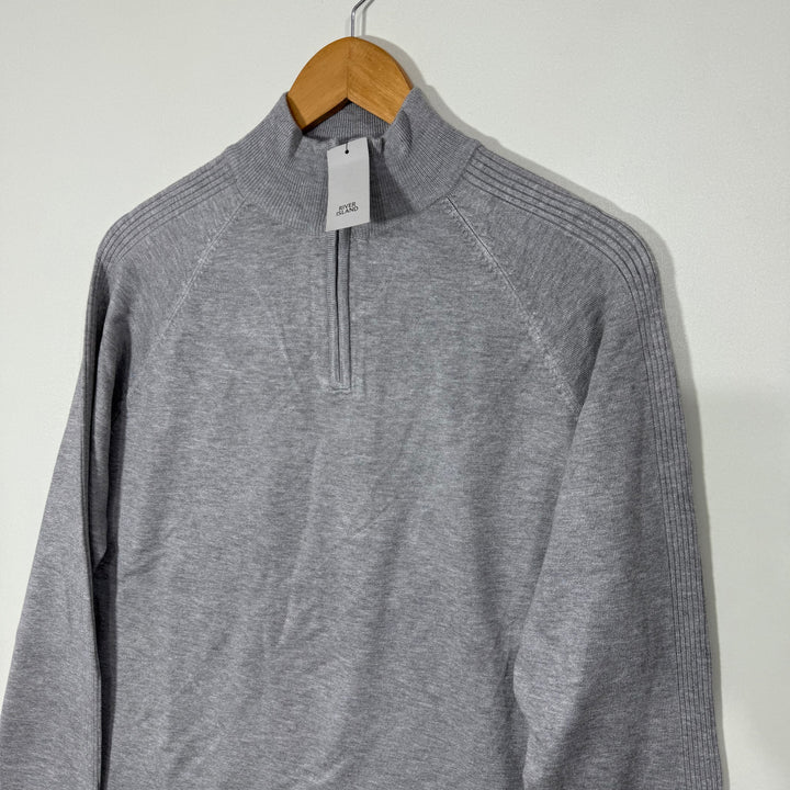 RIVER ISLAND HALF ZIP SWEATER PULLOVER BRAND NEW