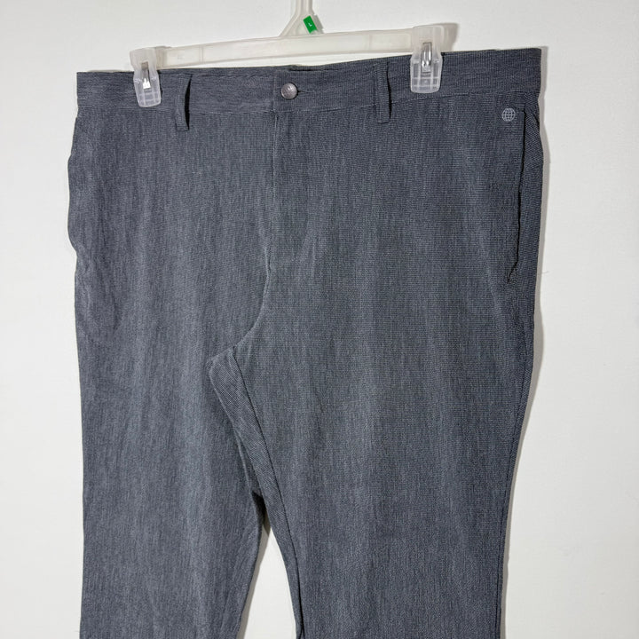 ADIDAS STRAIGHT FIT PERFORMANCE PANT WITH STRETCH GREY COLOUR