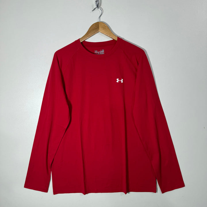 UNDER ARMOUR HEATGEAR LONG SLEEVES COTTON TSHIRT