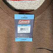 COLEMAN SWEATSHIRT BRAND NEW INNER SHERPA LINNED BRAND NEW