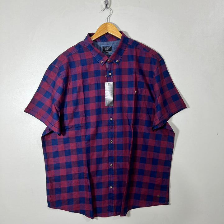 F&F BUTTON DOWN HALF SLEEVES SHIRT BRAND NEW
