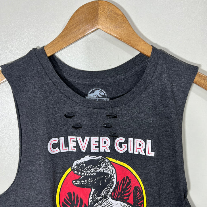 JURRASIC PARK COTTON SLEEVES LESS BRAND NEW