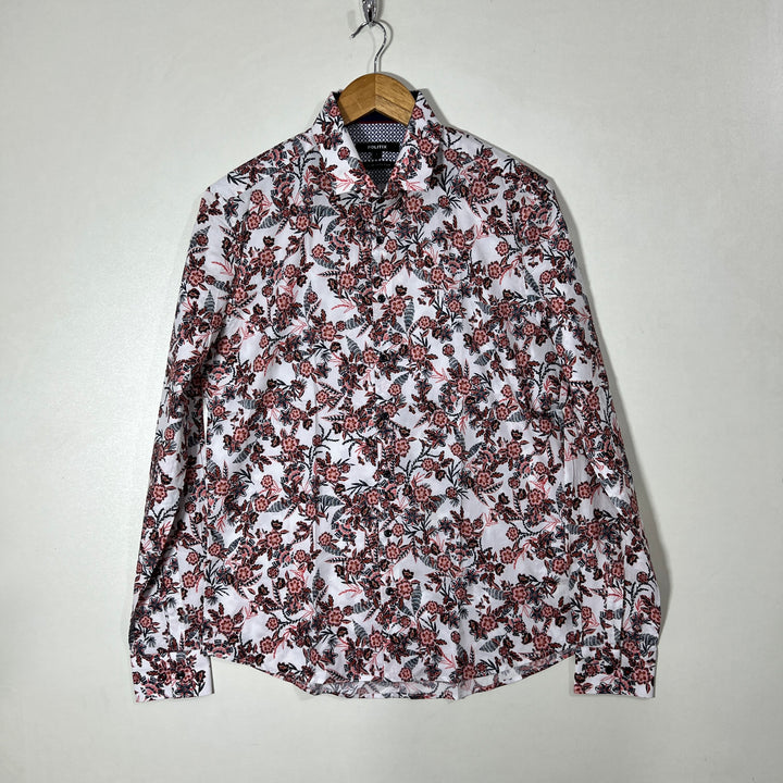 POLITIX SLIM FIT CASUAL COTTON SHIRT WITH STRETCH