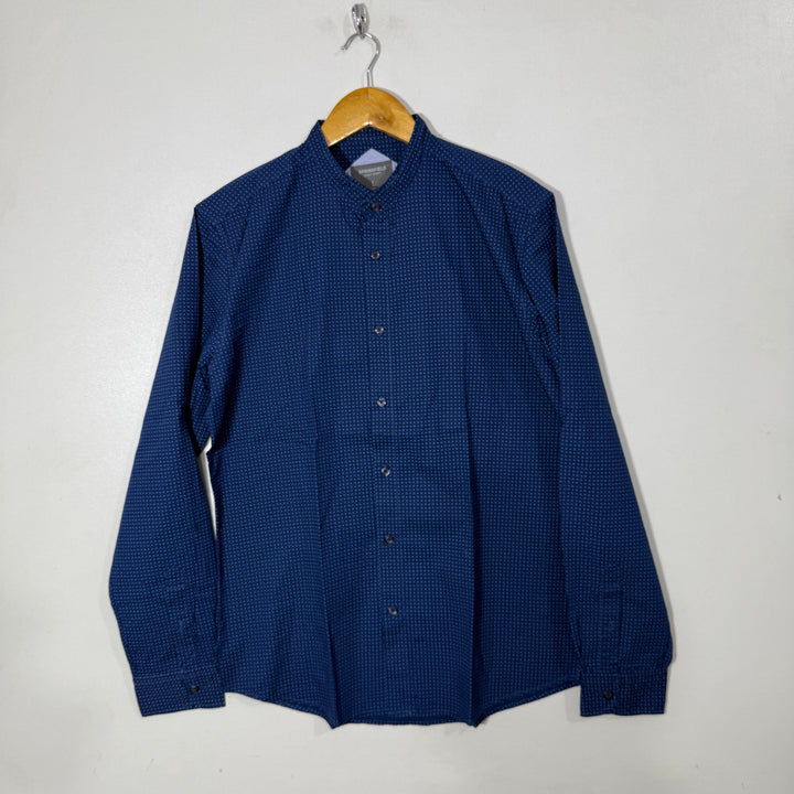 SPRINGFEILD BEN COLLAR PRINTED SHIRT