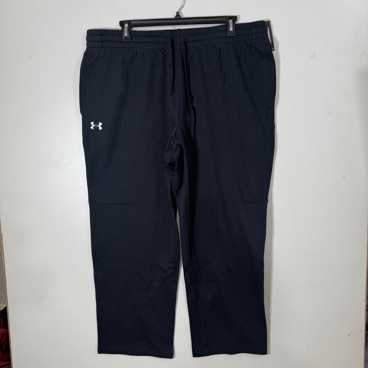 UNDER ARMOUR STRAIGHT FIT FLEECE TROUSER BRAND NEW BLACK COLOUR
