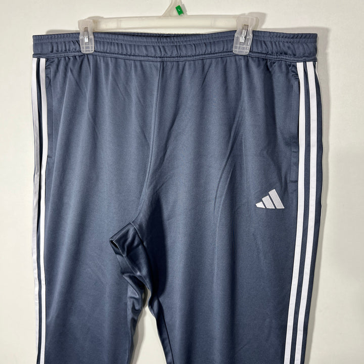 ADIDAS AEROREADY SPORT TROUSER WITH SIDE ZIP POCKETS GREY COLOUR