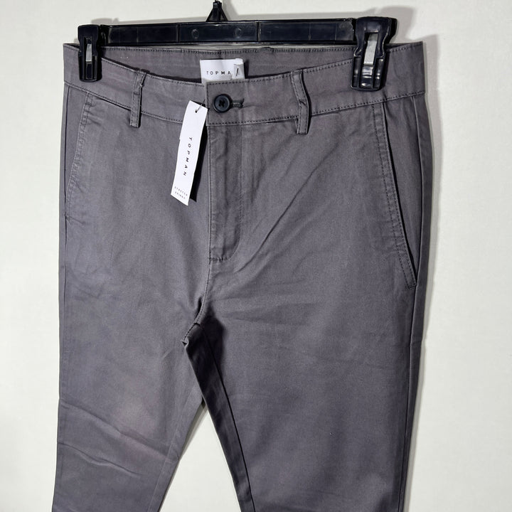 TOPMAN AKINNY FIT COTTON CHINO PANT BRAND NEW WITH STRETCH