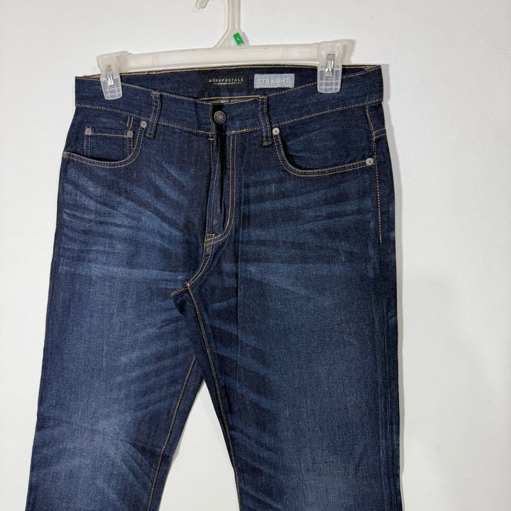 AEROPOSTALE STRAIGHT FIT DENIM PANT WITHOUT STRETCH