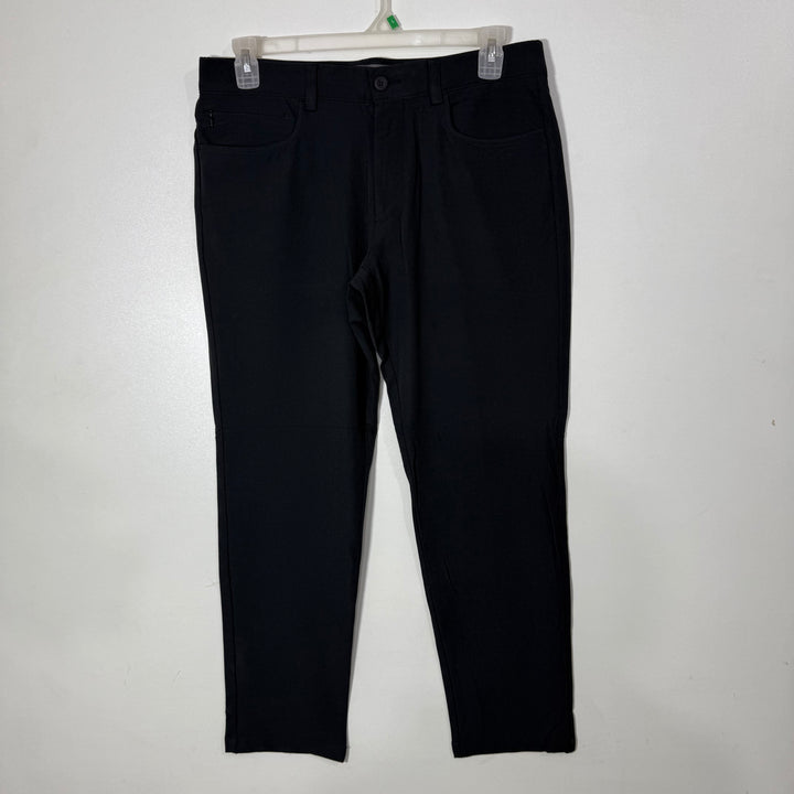 HAGGAR SLIM FIT THE ACTIVE SERIES PERFORMANCE PANT WITH STRETCH GREY COLOUR