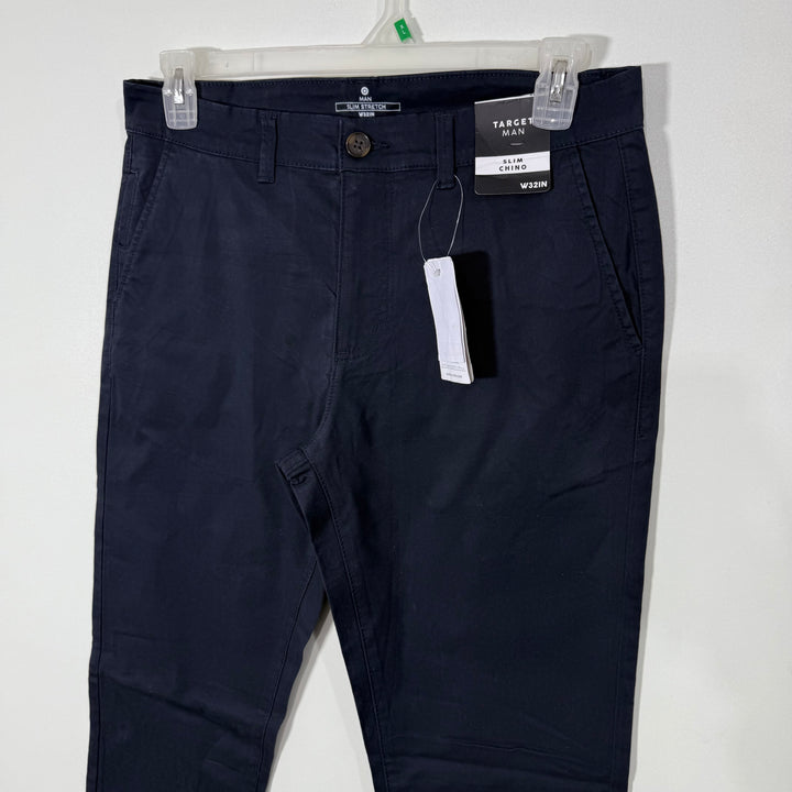 TARGET MAN SLIM FIT COTTON CHINO PANT BRAND NEW WITH STRETCH