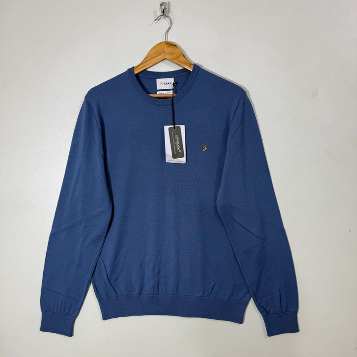 FARAH MADE IN ITALY MERINO WOOL SWEATER BRAND NEW