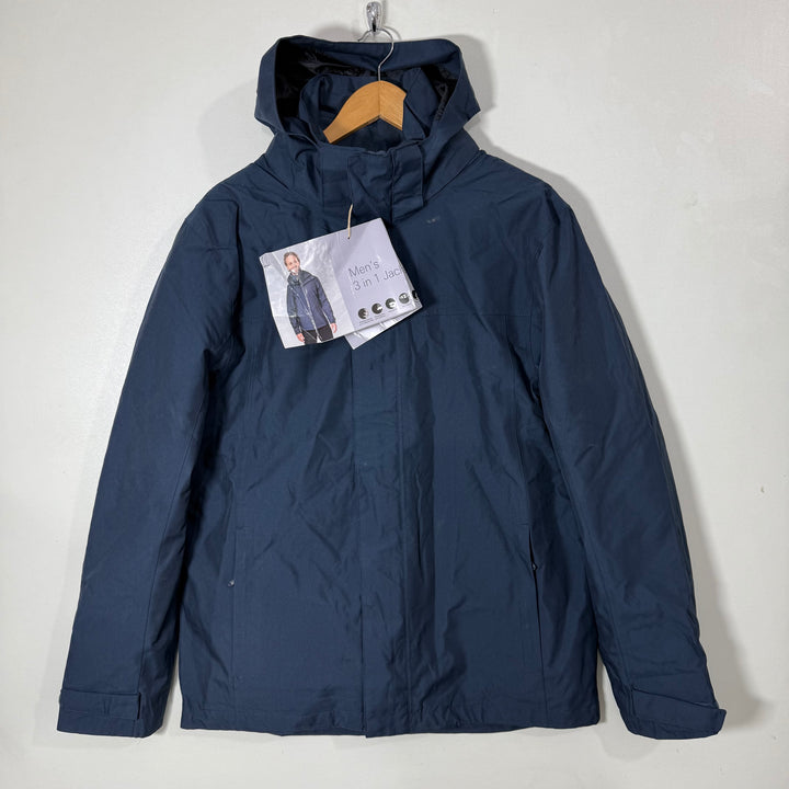CRANE WINDBREAKER JACKET BRAND NEW INNER FLEECE BLUE COLOUR