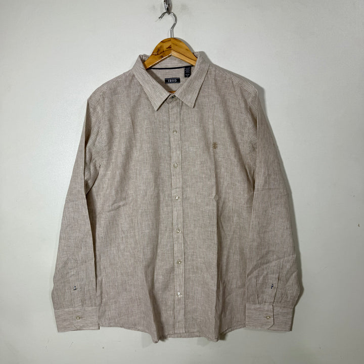 IZOD LINEN POLYESTER SHIRT