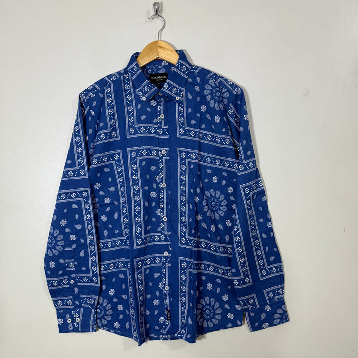 JEAN PAUL BUTTON DOWN REGULAR FIT CASUAL COTTON SHIRT
