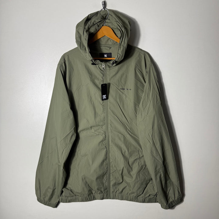 DCSHOECO WINDBREAKER LIGHT WEIGHT PARACHUTE JACKET BRAND NEW WITH HOOD