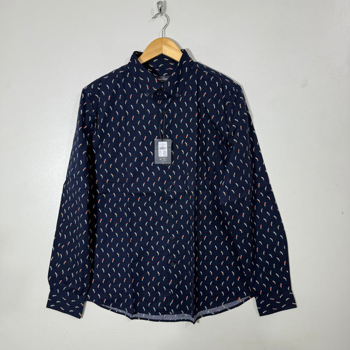 DRESSMANN BUTTON DOWN CASUAL COTTON SHIRT BRAND NEW