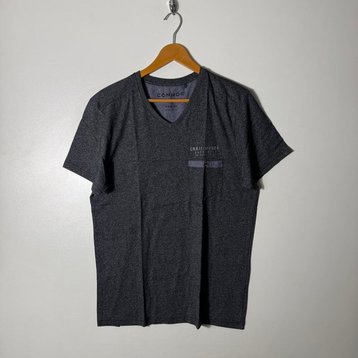 CONNOR V NECK COTTON TSHIRT