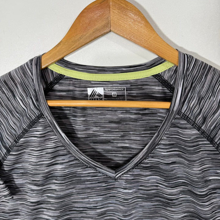 RBX  WOMEN PERFORMANCE V NECK SPORT TSHIRT