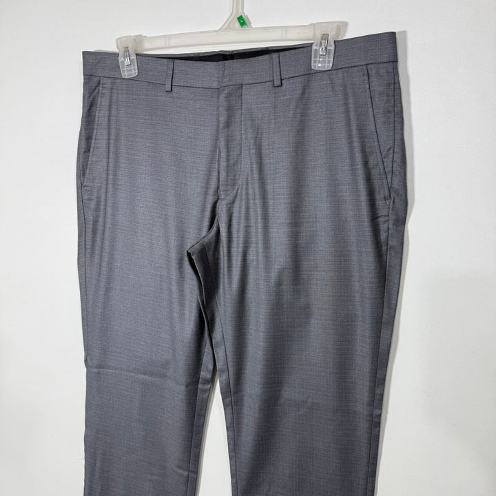 KENNETH COLE MODERN FIT TEXTURED DRESS PANT BRAND NEW GREY COLOUR