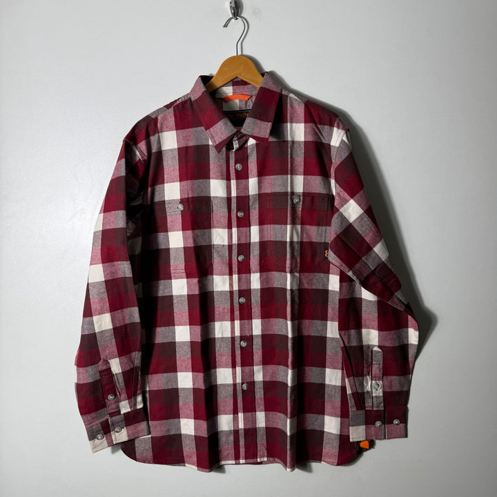 WALLS FLANNEL COTTON CHECKERED SHIRT