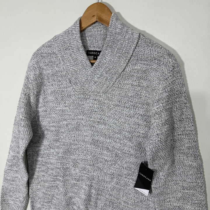 TAROCASH SHAWL COLLAR KNITWEAR COTTON SWEATER BRAND NEW