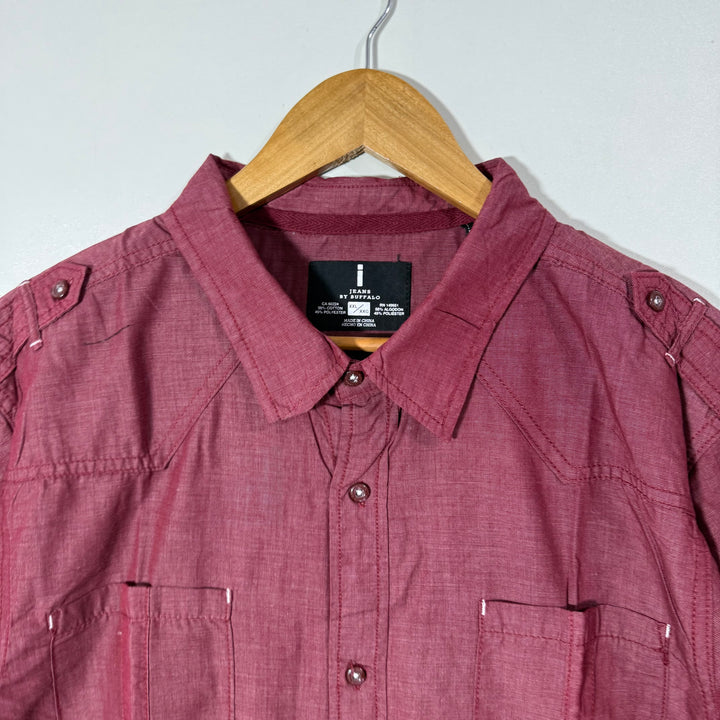 BUFFALO DOUBLE POCKETS COTTON SHIRT BRAND NEW