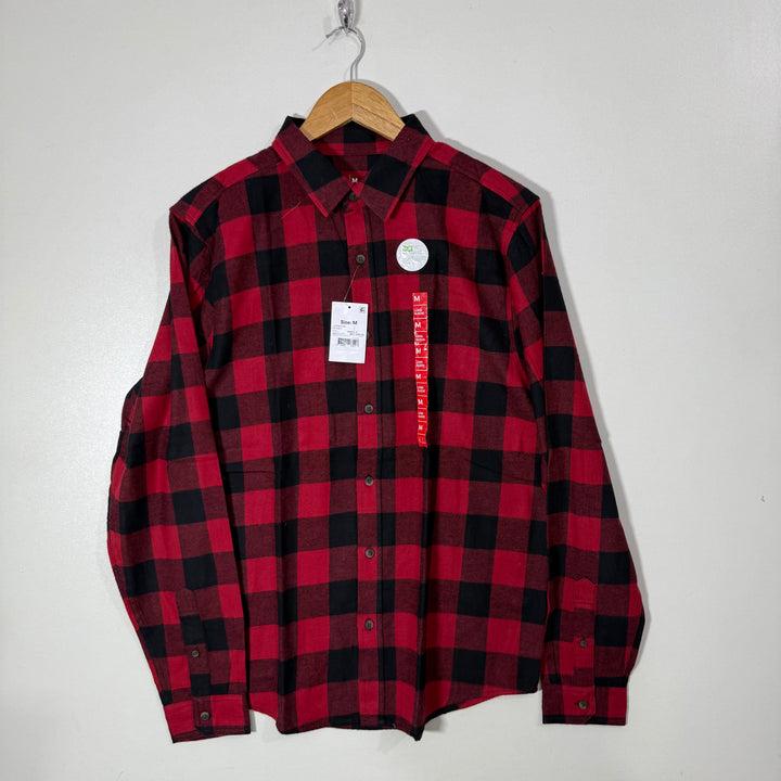 ANKO CHECKERED FLANNEL COTTON SHIRT BRAND NEW