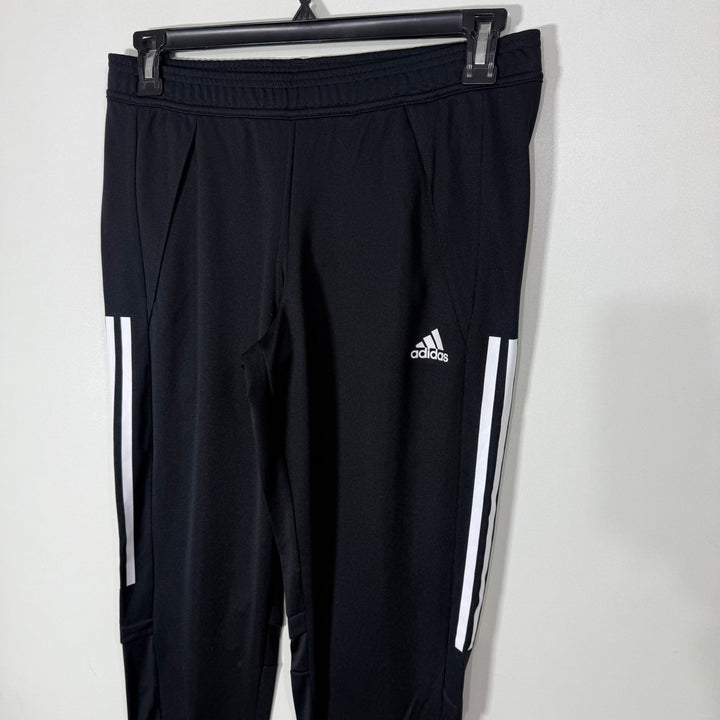 ADIDAS AEROREADY SPORT TROUSER WITH SIDE ZIP POCKETS BLACK COLOUR