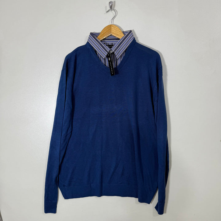 SOUTHBAY SHIRT COLLAR FORMAL SWEATER BRAND NEW