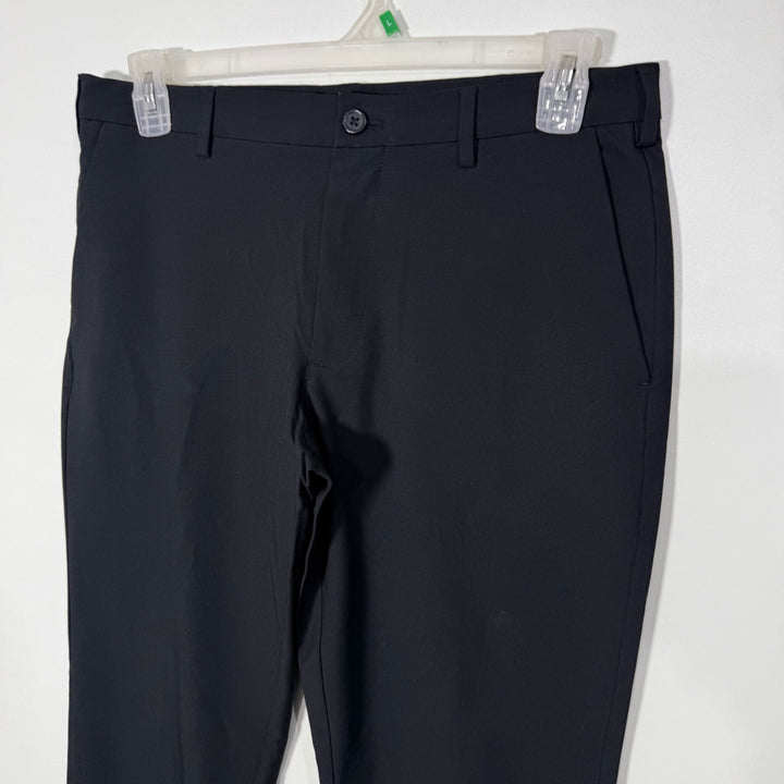 VAN HEUSEN SLIM FIT PERFORMANCE PANT WITH STRETCH BLACK COLOUR