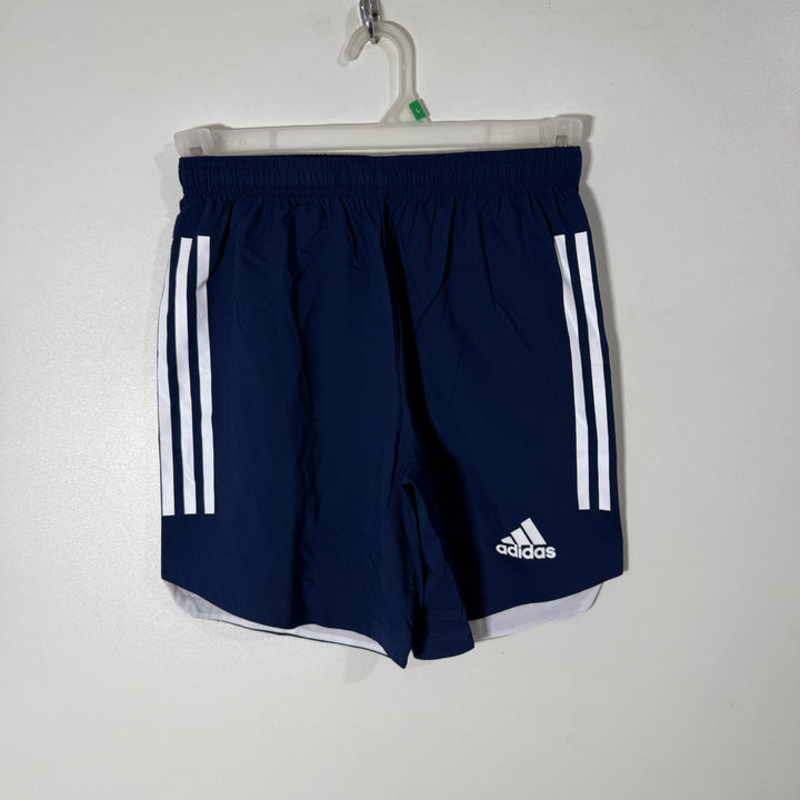 ADIDAS PARACHUTE SHORT WITH STRETCH BLUE COLOUR WITHOUT POCKETS