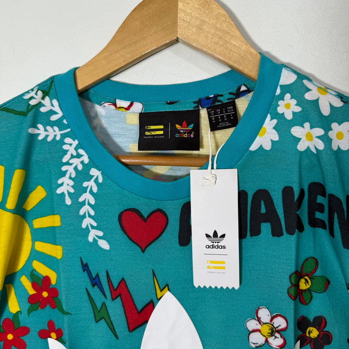 ADIDAS PRINTED COTTON TSHIRT BRAND NEW