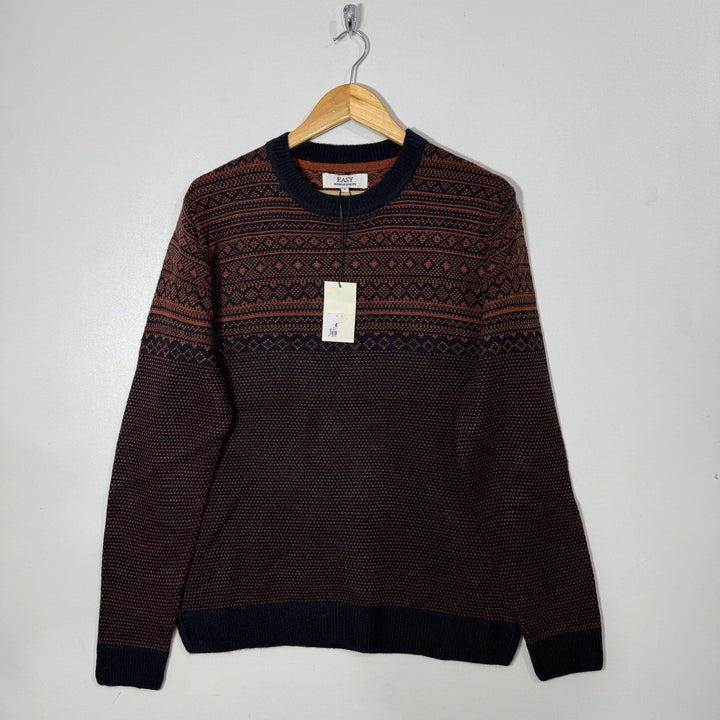 EASY KNITED ACRYLIC WOOL SWEATER BRAND NEW