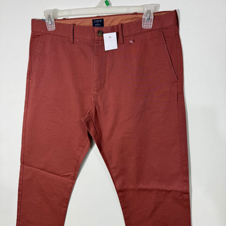 J CREW SLIM FIT COTTON CHINO PANT BRAND NEW WITH STRETCH