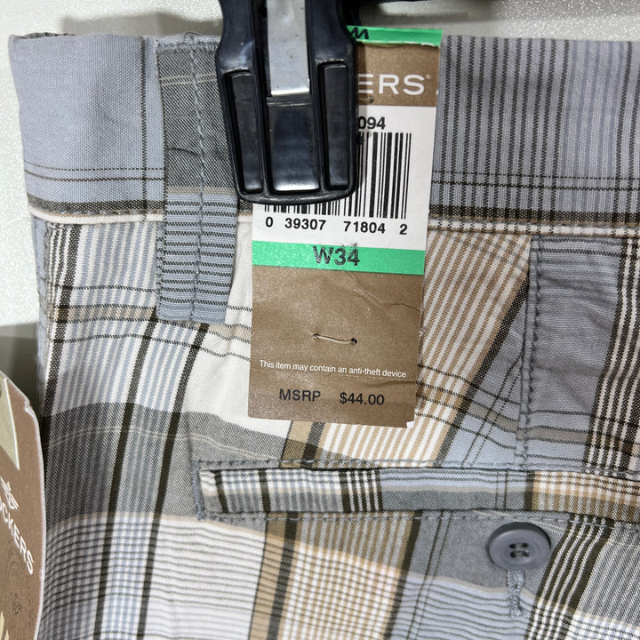 DOCKERS CHECKERED COTTON SHORT BRAND NEW