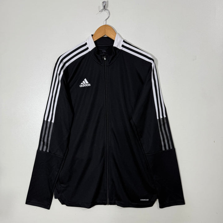 ADIDAS PRIMGREEN AEROREADY SPORT JACKET BLACK COLOUR