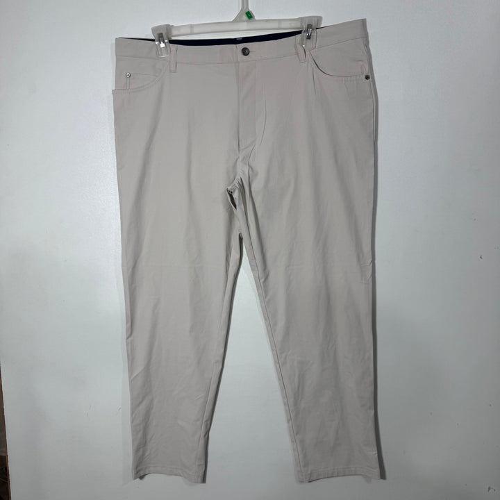 ADIDAS TAPERED FIT PERFORMANCE PANT WITH STRETCH