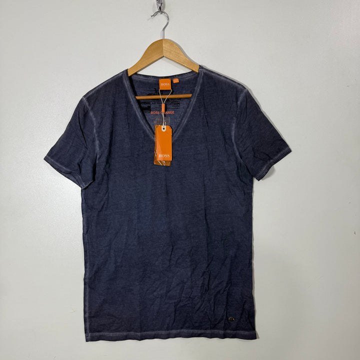 HUGO BOSS V NECK TYE DYE COTTON TSHIRT BRAND NEW