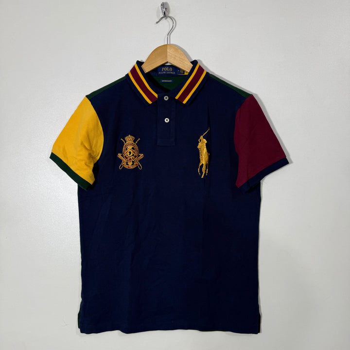 RALPH LAUREN POLO CUSTOM SLIM FIT COTTON POLO TSHIRT