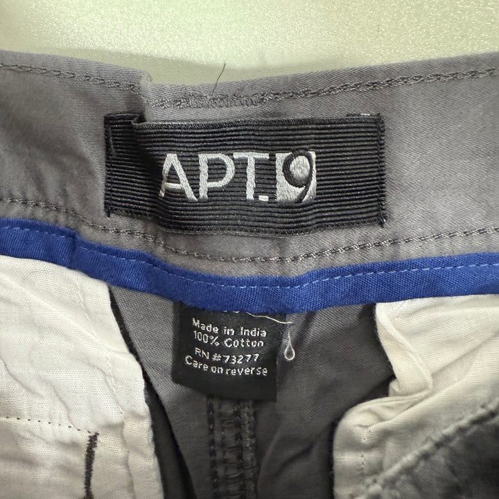 APT.9 COTTON CHINO SHORT BRAND NEW GREY COLOUR