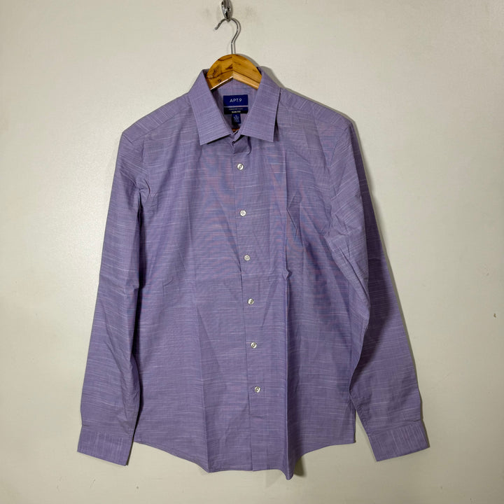 APT.9 SLIM FIT FORMAL COTTON SHIRT