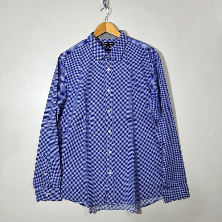 MICHAEL KORS TAILORED FIT COTTON SHIRT