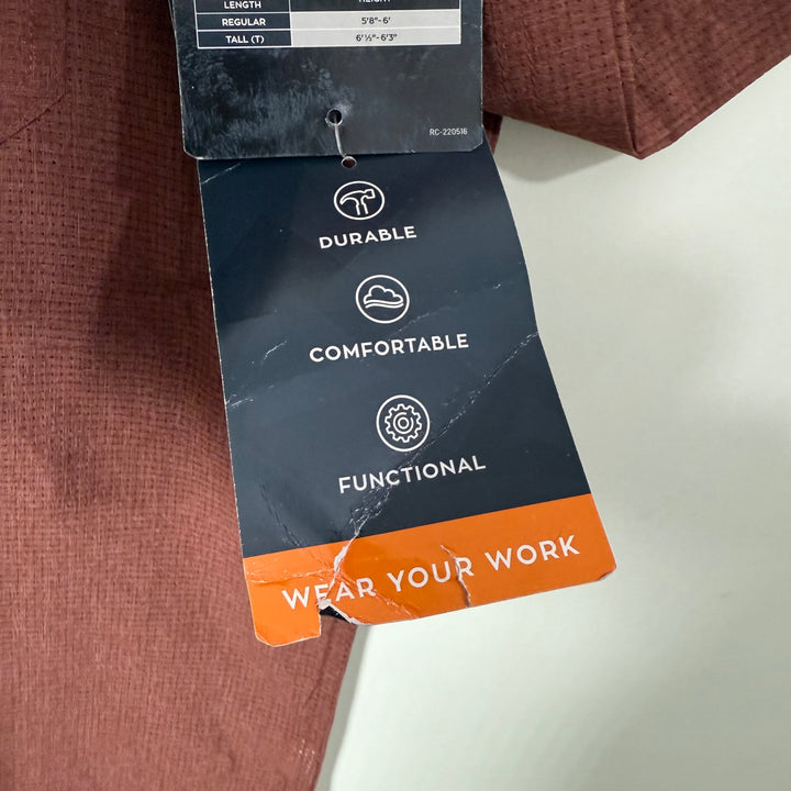 RIDGECUT TOUGH WEAR BUTTON DOWN BREATHABLE WICKING FULL MOTION HALF SLEEVES SHIRT BRAND NEW