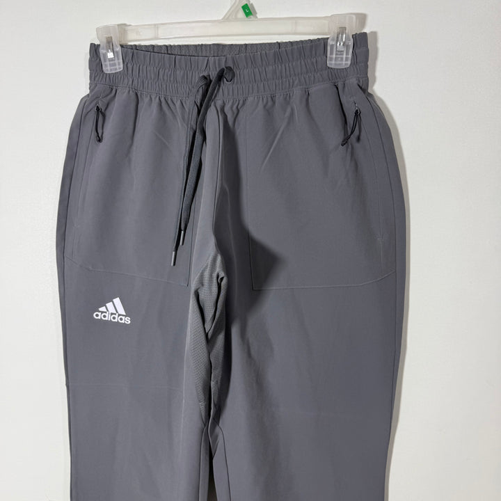 ADIDAS HYBRID TROUSER WITH SIDE ZIP POCKETS GREY COLOUR WITH STRETCH
