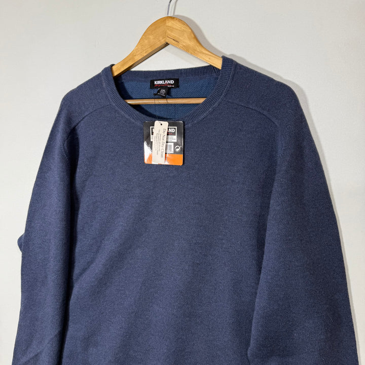 KIRKLAND SIGNATURE KNITWEAR EXTRA FINE MERINO SWEATER BRAND NEW