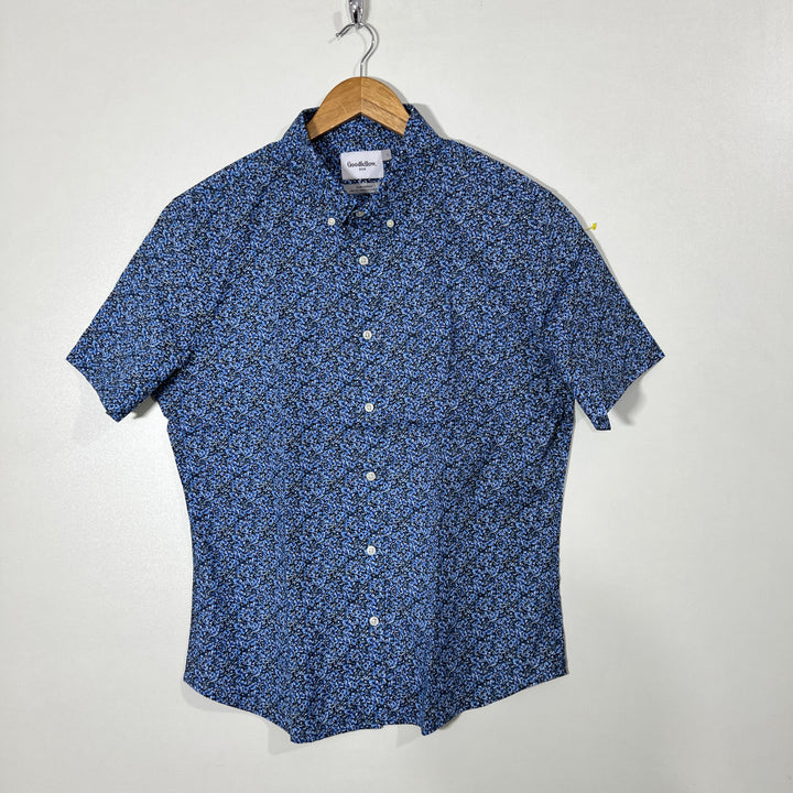 GOOD FELLOW &CO BUTTON DOWN HALF SLEEVES SHIRT
